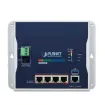 Planet - WGR-500-4P - IP30 Industrial Wall-mount Gigabit Router with 4-Port 802.3at PoE+(120W )