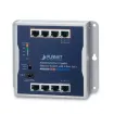 PLANET - WGS-814HP - Industrial 8-Port 10/100/1000T Wall-mounted Gigabit Switch with 4-port PoE+