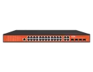 Wi-Tek - WI-PMS328GF - 24GE+4Combo SFP Full Giga 802.3af/at PoE Switch with 24Port PoE (Project model Delivery time 3weeks)