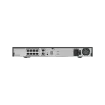 Hanwha - WRN-816S-6TB - 1U WAVE PoE NVR (Intel based) with 4 Professional licenses, 6TB RAW, supports: 16 channels with 8 PoE/PoE+ ports (PoE Budget 100W), Wisenet WAVE pre-installed, H.264/H.265/MJPEG, 2 fixed internal SATA HDDs (10TB max per HDD), 