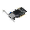 Hanwha - WRR-P-E10GB - 2 x 10GBe copper network interface addon card for WRR-P-E201X WAVE Appliance