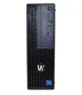 Hanwha - WWT-P-3204W - Small form factor Wisenet WAVE  Client Workstation for 2 monitor output, Wisenet WAVE pre-installed, (14th Gen) Intel Core i3, 8GB RAM, 256 SSD OS Drive, Windows 10 IoT Enterprise, Nvidia Quadro A400 GPU w/ (4) Mini DisplayPort