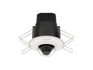 Hanwha - XND-6011F - Wisenet X powered by Wisenet 5 network flush mount dome camera, 2MP, Full HD(1080p) @ 60fps, 2.8mm fixed lens (112°), triple codec H.265/H.264/MJPEG with WiseStream II technology, 150dB WDR, USB port for easy installation, advanc