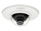 Hanwha - XND-8020F - Wisenet X powered by Wisenet 5 network flush mount dome camera, 5MP @ 30fps, 3.7mm fixed lens (97.5°), triple codec H.265/H.264/MJPEG with WiseStream II technology, 120dB WDR, USB port for easy installation, advanced video analyt