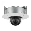 Hanwha - XND-8082RF - Wisenet 7 X-plus series network IR flush mount camera (plenum), 6MP @ 30fps, motorized vari-focal lens 3x (2.8~8.4mm), triple codec H.265/H.264/MJPEG with WiseStreamII technology, Extreme WDR, USB and CVBS port for easy installa