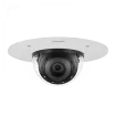 Hanwha - XND-9082RF - Wisenet 7 X-plus series network IR flush mount camera (plenum), 4K (8MP Max) @ 30fps, motorized vari-focal lens 3x (2.8~8.4mm), triple codec H.265/H.264/MJPEG with WiseStreamII technology, Extreme WDR, USB and CVBS port for easy