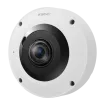 Hanwha - XNF-9013RV - 12MP AI IR Fisheye Camera, 1.08mm Fixed Focal Lens
