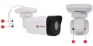Acti - Z34 - 4MP Mini Bullet with D/N, Adaptive IR, Superior WDR, SLLS, Fixed Lens