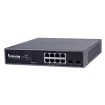 Vivotek - AW-GEV-104B-130 - 8xGE PoE+2xGE SFP Web Smart Managed Switch, NetworkView 130W