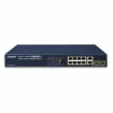 Planet - FGSD-1008HPS - 8-Port 10/100TX 802.3at PoE +  2-Port Gigabit TP/SFP Combo Managed Ethernet Switch 120W