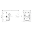 Speco - CCMTPTZ - Conduit Corner Mount for Speco Blue PTZ