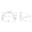 Speco - DSS2 - Universal Sun and Rain Shield for Turret and Dome Cameras
