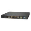 Planet - GS-5220-24UPL4XR - L3 24-Port 10/100/1000T Ultra PoE + 4-Port 10G SFP+ Managed Switch with System Redundant Power (600W)