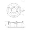 Speco - FMT2 - Ceiling Flush Mount
