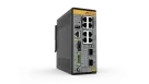 Hanwha - AT-IE220-10GHX-K90 - AT Industrial rugged switch with 8 x Gigabit Ethernet, PoE++ and optional 2x 10G (SFP+). 240W total PoE budget *Power supply sold separately (NDAA and TAA compliant)