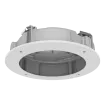 Hanwha - SHD-2501FPW - Plenum-Rated In-ceiling Mount Compatible with PNM-C19183RVTP