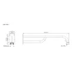 Speco - LWMT1 - Long Wall Mount for O84S