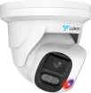 Luminys - N5P-8DA2  - 2 x 4MP Network LumiDeterrent Stitched Turret Camera, 2.8 mm Lens