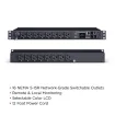 CYBERPOWER - PDU41021 - Switched PDU 15A 120V NEMA 5-15P input 16 NEMA 5-15R output 12ft cord 1U 3 Year Warranty