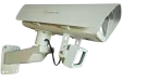 Hanwha - PNB-A9092RLPH - 4K Regular Speed LPR Box Camera Kit with Enclosure and IR