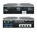 Qumulex - QXE710-02 - QxEnergy 710 - Ruggedized small form factor gateway for harsh environments and mobile applications, 02TB - 8 Ports PoE+. Up to 16 cameras or 32 total resources.