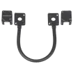 Seco-Larm - SD-969-M15Q/K - Armored Electric Door Cord – Removable Covers, Black, 15” (39cm)