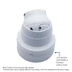 Luminys - N3T-5DA2 - 5MP Network LumiDeterrent Flashing White-light Turret Camera with 2.8 mm
