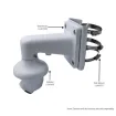Luminys - N3T-5DA2 - 5MP Network LumiDeterrent Flashing White-light Turret Camera with 2.8 mm