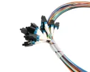 Jonard Tools - SPT-LCU3/12 - Pigtail, 3m, LC/UPC, G657A1, Pack of 12 Colored Fibers