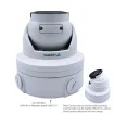 Luminys - N5T-8DAV - 8MP Network LumiDeterrent Turret Camera 2.7-13.5mm, IR White-lights, Dual-mode