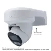 Luminys - N5T-8DAV - 8MP Network LumiDeterrent Turret Camera 2.7-13.5mm, IR White-lights, Dual-mode