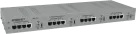 Hanwha - TEU-F16 - 16 Channel Ethernet over UTP Extender With Pass-Through PoE