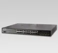 Planet - WGSW-24040R - Managed Switch 24-Port 10/100/1000Mbps with 4 Shared SFP and 48VDC Redundant Power
