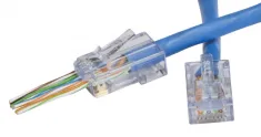 Platinum Tools - 100010B - EZ-RJ45 Cat6 Connector. 100/Box.