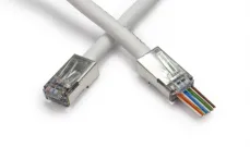 Platinum Tools - 100021C - EZ-RJ45 Shielded Cat5e/6, (Internal Ground). 10/Clamshell.