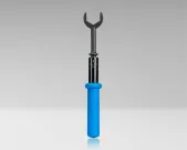 Jonard Tools - TWAF-2244 - Torque Wrench, Full, 22 mm, 44 In-Lb