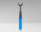 Jonard Tools - TWAF-2288 - Torque Wrench, Full, 22 mm, 88 In/Lb