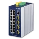 Planet - IGS-6325-16T4S - Industrial L3 16-Port 10/100/1000T + 4-Port 100/1000X SFP Managed Ethernet Switch