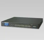 Planet - GS-5220-24T4XV - L3 24-Port 10/100/1000T + 4-Port 10G SFP+ Managed Ethernet Switch with LCD Touch Screen