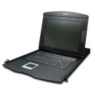 Planet - KVM-210-16M - 17" 16-Port Combo VGA LCD KVM Switch: 1280x1024 video quality, Up to 256 computers, On Screen Display (OSD)