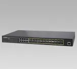 Planet - GS-5220-16S8CR - L2+ 24-Port 100/1000X SFP + 8-Port Shared TP Managed Switch W/ 48V Redundant Power