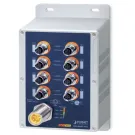 Planet - ISW-808PT-M12 - Industrial IP67 8-Port 10/100TX M12 802.3at PoE+ Switch