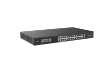 UNV - NSW3000-24T1GT1GC-POE-IN - Ethernet 24 Port 370W Cloud Managed Ethernet PoE Switch