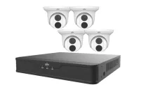 Uniview - EK-S31P4T44T1-V2 - NVR Kit with 4 Camera and 1 NVR and 1TB HDD without 18m Network Cables