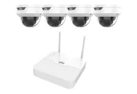 UNV - KIT/NVR301-04LS3-W/4*IPC322LB-AF28WK-G - 1+4 WiFi Dome Kit, 2.8mm