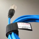 Rip-Tie - H-09-WO - One Inch Wide Original CableWrap with Write-On Pull Tab 1″ x 9