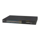 Vigitron - Vi30130 - 30-Port 1G, L2+/L3 Managed 90W IEEE 802.3bt PoE Switch
