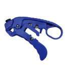 Simply 45 - S45-S01BL - Adjustable Cat7a/6a/6/5e UTP/STP Stripper Blue, 1Ea/Blister