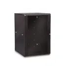 Kendall Howard - 3130-3-001-18 - 18U LINIER® Swing-Out Wall Mount Cabinet - Glass Door