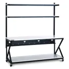Kendall Howard - 5000-3-200-72 - 72" Performance 200 Series LAN Station - Folkstone